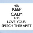 thumbnail image 2 of CafePress - Keep Calm And Love Your Speech Therapist Body Suit - Baby Light Bodysuit, Size Newborn - 24 Months, 2 of 4