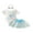 Sky Blue, variant on Baby Girl First Birthday Outfit One Years Old 1st Birthday Clothes Letter Puff Sleeve Romper Cupcake Tulle Skirt Set Bow Headband