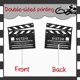 thumbnail image 4 of Cupcake Toppers LUCKYQUBE con tema de cine, paquete de 48 unidades, purpurina, 4 of 8