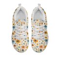 thumbnail image 2 of HELLHERO Retro Country Style Colorful Flowers Women Running Walking Shoes, Low Top Anti-Slip Sports Tennis Shoes for Travel Training, 2 of 11