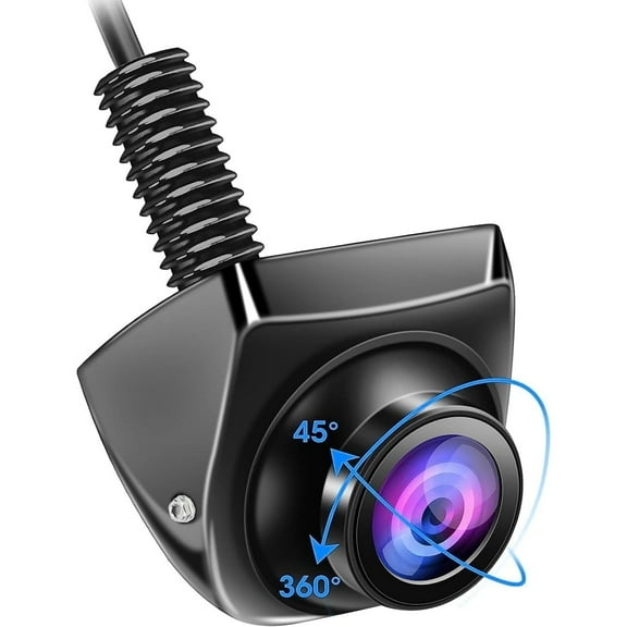 ‌B-Qtech AHD 1080P Vehicle Camera, 175° Fisheye Lens, CVBS/AHD Switchable, IP69K Waterproof with Night Vision - Universal for Cars/Trucks/SUVs‌