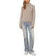 thumbnail image 2 of Suéter de cuello alto INSPIRE CHIC para mujer, de manga larga, casual, de punto, XL, color caqui, otoño e invierno, 2 of 6