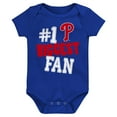 thumbnail image 2 of Infant Fanatics Philadelphia Phillies Fan Pennant 3-Pack Bodysuit Set, 2 of 4