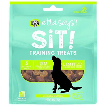 UPC: 0856995008152 | Etta Says 41400815 Sit Training Cheeze Dog Treat – 6 oz
