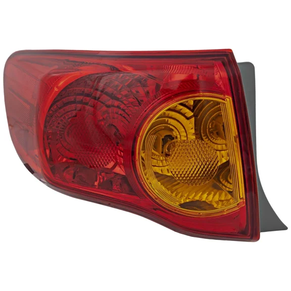 Tail Light for 2009-2010 Toyota Corolla LH Brake Lamp Outer Left Driver Side