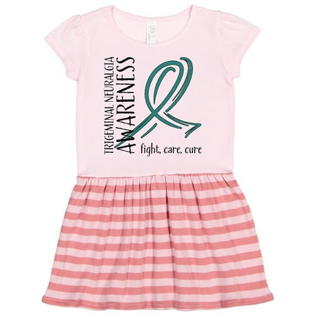 

Inktastic Trigeminal Neuralgia Awareness Fight Care Cure Gift Toddler Girl Dress