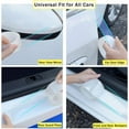 thumbnail image 2 of Car Door Entry Guards Scratch Cover Protector Paint Threshold Guard,Door sill Protector,Front Rear Door Entry Sill Guard Scuff Plate for Most Cars,2.7in9.8ft(7cm*3m) Transparent, 2 of 7
