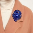 thumbnail image 3 of enjoywould Broche Femme Colorée Strass Creux Anti-Rouille Résistant à l'Usure Léger Sac Chapeau Chandail Décoration Vêtements Épingle Bijoux Femme, 3 of 5