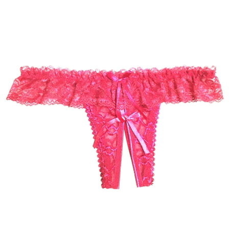 

Gubotare Women S Panties Women s Underwear Hollow Out Transparent Panties String Seamless Briefs Tanga A One Size