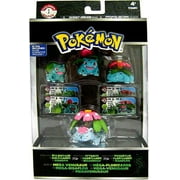 Pokemon XY Bulbasaur, Ivysaur, Venusaur & Mega Venusaur Mini Figure 4-Pack