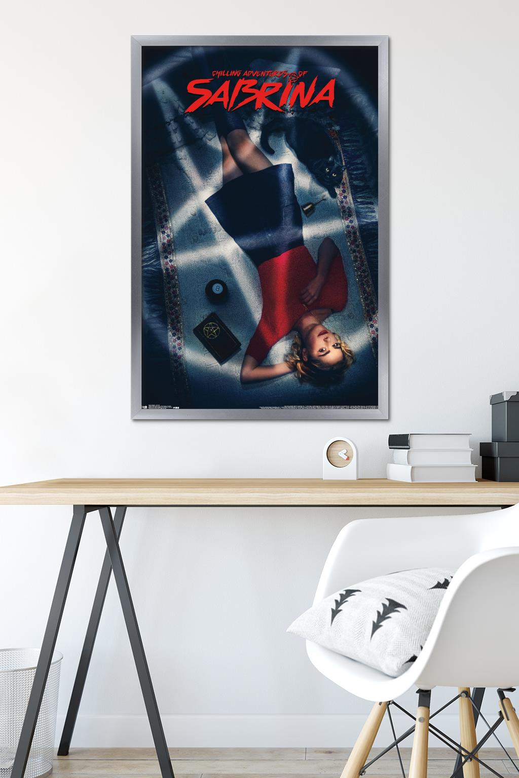 Netflix The Chilling Adventures of Sabrina - Key Art Wall Poster, 22.375" x 34", Framed