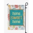 thumbnail image 1 of Printtoo White Home Sweet Home Garden Summer Camping Flags For Campers Double SidedFlagOutdoor Decor Sign CampsiteFlag, 1 of 4