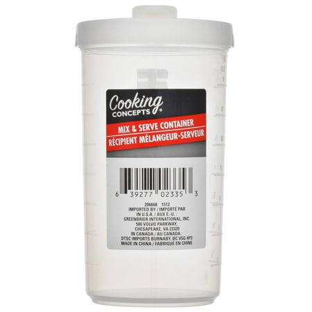 

MIX/SERVE CONTAINER 16Z