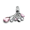 thumbnail image 5 of Xotic Tech Car Key Chain, Rhinestone Water-drop Style Jewelry Crystal Diamond Keychain Ring for Women Girls, Fashionable Key Decoration Accessories, Pink, 5 of 7