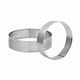 thumbnail image 3 of Paquete de 36 Anillos de Tarta de Acero Inoxidable, Anillo de Mousse de Pastel Perforado, Molde de Anillo de Pastel, Herramientas para Hornear Pasteles Redondos de 6 cm, 3 of 5