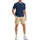 thumbnail image 2 of CAMISA DE PÓLO DE MALLA PARA HOMBRE INSPIRADA EN CHIC, CON BOTONES, DE MANGA CORTA, LIGERA Y CASUAL, VERANO, AZUL MARINO, 2 of 6