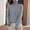 Grey, variant on Women's Pullover Sweater Winter Warm Knit Turtleneck Top Soft Wool Blend Long Sleeve Slim Fit Casual Sweater For Ladies Fall Plus Size Tops White L