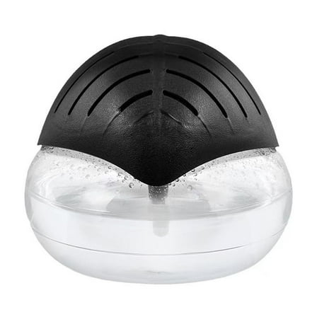 Air Purifier (Black) - Water Filter Air Washer For Home and Office - Essential Oil Aroma Diffuser With LED Night light - Small Air Cleaner For Smoke and Pets