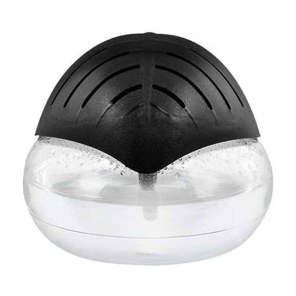 Air Purifier (Black) - Water Filter Air Washer For Home and Office - Essential Oil Aroma Diffuser With LED Night light - Small Air Cleaner For Smoke and Pets
