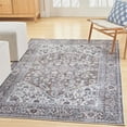 thumbnail image 6 of Nourison Home Machine Washable Series 1 Persian Olive Ivory 4' x 6' Area Rug (4x6), 6 of 10