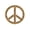 Gold, variant on Hippie Peace Sign Brooch Sparkly Crystal Rhinestones Gunmetal Tone Peace Symbol Lapel Pins Pendant for Women Men, Black