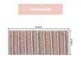 thumbnail image 3 of Home Weavers Glamour Collection 100% Polyester Microfiber Non-Slip Bath Rug,Extra Soft Microfiber Bedroom Rug with Anti-Slip Backing,Water/Dust Absorbent Fast Dry Shower Mat - 20"x54", Pink, 3 of 5