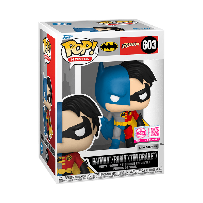 Funko Pop Heroes DC Comics Batman Robin Tim Drake 603 1200 Limited Edition