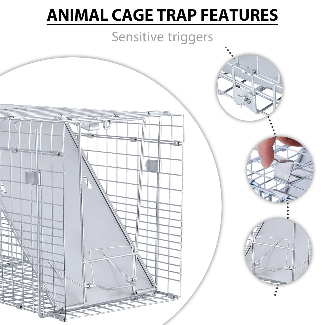 Collapsible Live Trap Cage - Premier1Supplies