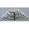 thumbnail image 2 of ET2 Lighting - Candela 5 Tier Chandelier 60 Light Metal/Acrylic-44.5 Inches wide, 2 of 5