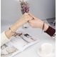 thumbnail image 5 of Pulseras para parejas en paquete de 2, juego a juego para hombres y mujeres, joyería de acero inoxidable, pulsera de cadena para parejas, regalo para amantes, 5 of 5