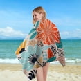 thumbnail image 6 of Summer Savings! Boovnll Beach Towels, 28x55" Multipurpose 2 in 1 Beach Bag & Beach Towel Absorbent Quickly Dry Sand Free Beach Towel for Beach, Travel, Pool, Beach Accessories, Beach Towels Oversized, 6 of 9