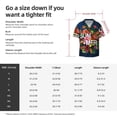 thumbnail image 7 of Disketp Men's Hawaiian Summer Birds and Flowers Print Shirts Button Down Holiday Beach Shirts-Small, 7 of 7