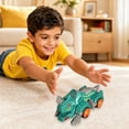 thumbnail image 4 of Szubyfq Animal Monster Truck Toys for Boys - Push and Go Car Toys for Toddlers Kids Age 3-8, Friction Powered Dinosaur Toy Cars Christmas Birthday Party Gift for Boys Girls, 4 of 8