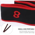 thumbnail image 6 of Fitness Resistance Bands, 8-Section Adjustable Exercise Bands, Number Stretch Resistance Band with Clear Markings for Full Body Shaping, 6 of 7