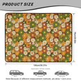 thumbnail image 7 of Yspwyqan Car Trunk Mat, 29" x 39" Universal Fit All Weather Cargo Liner, Vintage Floral Aesthetic Auto Interior Decor Accessory, Easy to Clean Trunk Liner for Most SUVs & Wagons, 7 of 7