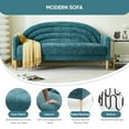 thumbnail image 4 of Upholstered Vibrant Rainbow Design, Premium Loveseat, Three-Seater Sofa, and Armchair for Stylish Living Space, 4 of 10