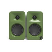 Kanto ORAMN 100W Powered Reference Desktop Computer Speakers with Bluetooth 5.0 and USB-C Input | Bi-Amplified | 100 Hz Automatic Crossover | Reference Quality Sound | Pair | Moss