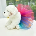 thumbnail image 3 of Yesurprise Pet Colorful Tutu Skirt Cute Birthday Dresses Costume Pet Supplies For Large Medium Small Dogs Cats, 3 of 8
