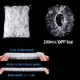 thumbnail image 2 of 100 Pack Poly Fridge Freshness Shrink Bags for Keeping Leftovers, Fruit, Meat and Dust Fresh (100), 2 of 5