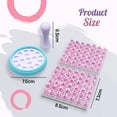 thumbnail image 3 of Alfabeto Set Intercambiables Galleta Sello Inglés Galleta alfanumérico Cocina，Comedor Bar, 3 of 8