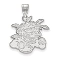 thumbnail image 1 of Solid 10k White Gold Wichita State University Large Pendant (19mm x 26mm), 1 of 2