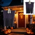 thumbnail image 4 of UALSRZL 31" Hanging Ghosts Witches Halloween Decorations for Outdoor Indoor, Scary Flying Grim Reapers Skeleton for Front Porch Yard Garden Holiday Decor, 4 of 8