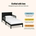 thumbnail image 3 of Dream On Me Brookside Toddler Bed, Black, 3 of 6
