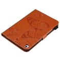 thumbnail image 6 of iPad Mini Case, Mini 2/3/4 Case, Allytech Embossed with Butterfly Series AUTO WAKE/SLEEP Folio Stand Wallet Case with Cards/Cash Holder for iPad Mini 1/ iPad Mini 2/ iPad Mini 3/ iPad Mini 4, Orange, 6 of 7