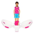 thumbnail image 6 of Barbie Team Barbie Roll and Reveal Soccer Player Doll and Accessories with Brunette Fashion Doll, 8 Surprises & Soccer Ball Encasement, 6 of 7