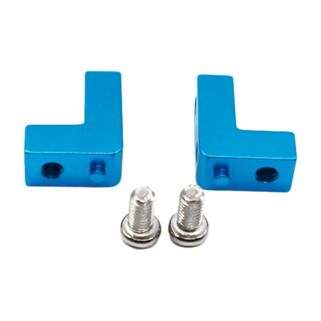 Dalazy RC Car S Capabilities With Top Servo Base For ECX 1/12 RC RGT 136100 Improve Performance Of RC Car.Made Of Aluminum blue 1Set
