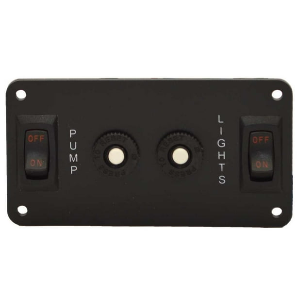 Pontoon Boat Breaker Switch Panel Fishing