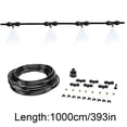 thumbnail image 4 of Outdoor Misting Cooling System, 4-Nozzle Patio Fogging Spray Kit,Fine Mist Hose for Trampoline, Garden, and Backyard Summer Cooling,65.6ft, 4 of 8
