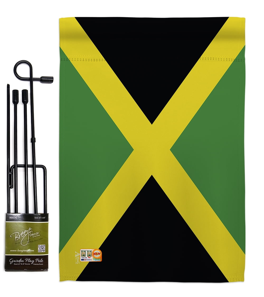 Jamaica Flags of the World Nationality Impressions Decorative Vertical