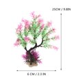 thumbnail image 4 of Miangastore Fish Tank Plant Decor Aquarium Fake Plant Plastic Fish Tank Landscaping Decoration, 4 of 8